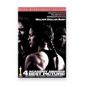 🍃2/$20🍃Million Dollar Baby (DVD,'05, 2-Disc Set, Widescreen, Bilingual)-SEALED